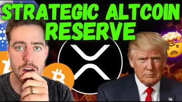 TRUMP IS CONSIDERING BUYING XRP! Strategic Altcoin Reserve!