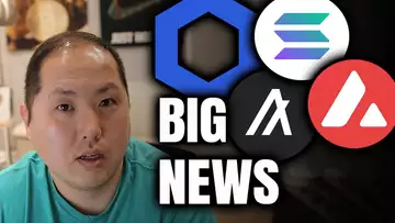 BIG NEWS FOR THESE CRYPTO PROJECTS | SOLANA, ALGORAND, CHAINLINK, AVALANCHE