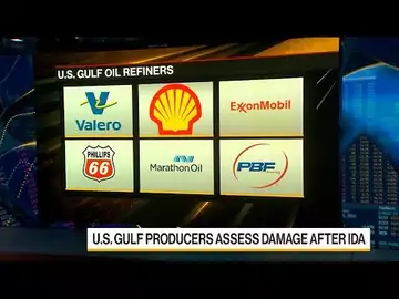 Hurricane Ida Knocks Out Gulf Coast Oil Refineries