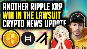 ANOTHER WIN FOR RIPPLE IN THE XRP LAWSUIT, HBAR, ALGO, XDC & MORE - CRYPTO NEWS TODAY