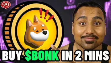 How To Buy $BONK In 2 Minutes! Easiest Place To Buy & Sell Crypto!