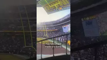 Watching sports in this weird dome could make you dizzy #shorts