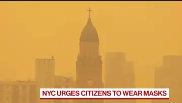 New Yorkers Urged to Wear Masks Due to Wildfire Smoke