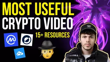 MOST USEFUL CRYPTO VIDEO - How I Do Research On Crypto & 15 Resources