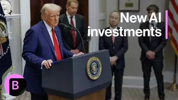 Trump Announces AI Venture With SoftBank, Oracle, OpenAI