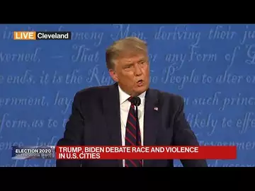 Trump Says Biden Can't Even Say 'Law and Order'