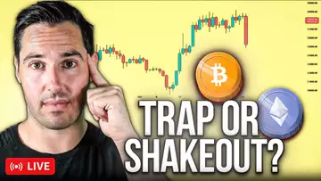 Is This A Crypto Bull Trap OR A Shakeout? (HUGE TRADE OPPORTUNITY)