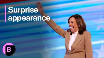 Kamala Harris Makes Surprise Appearance at DNC in Chicago