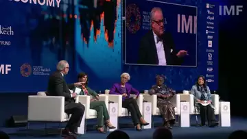 Lagarde, Gopinath, Okonjo-Iweala, Chang Speak at IMF Panel