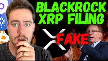 BLACKROCK MANIPULATION ON XRP AND CRYPTO?! (FAKE ETF)