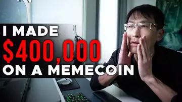 I made $400,000 on a memecoin in one day...