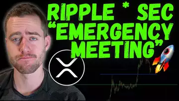 RIPPLE "EMERGENCY MEETING" WITH SEC?! XRP HAS A PERFECT SETUP!