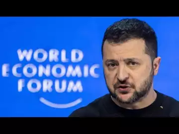 Zelenskiy, Geopolitics Dominate Day 2 at Davos