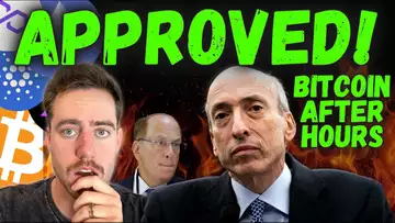 HOLY FU*K! BITCOIN SEC APPROVAL AFTER HOURS!