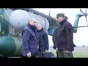 Putin Meets Troops in Occupied Ukraine: Kremlin Video