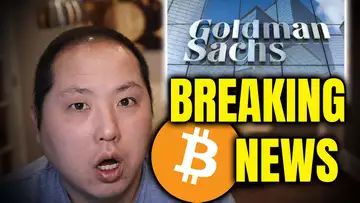 BITCOIN HOLDERS!!!! Goldman Sachs About Jump Into BITCOIN