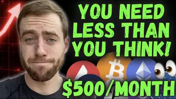 Crypto Pump Coming! You Don't Need That Much Crypto! Simple Strategy To Retire On Bitcoin!