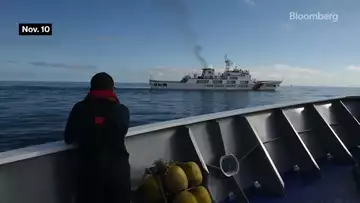 Philippine coast guard comes face-to-face with Chinese Coast Guard