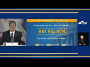 Cuomo Says NY Needs $61 Billion From Washington