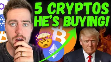 TRUMP JUST BOUGHT THESE 5 CRYPTO (THIS IS WHY CHAINLINK AND AAVE ARE EXPLODING!)