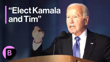 Biden: We Need You to Beat Trump, Elect Harris and Walz