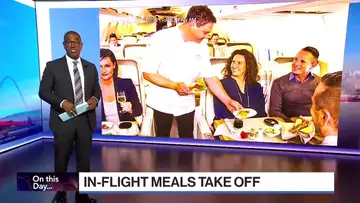 In-Flight Meals Take Off  | On This Day