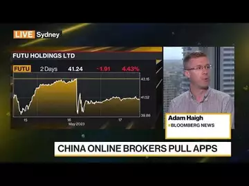 China's Online Brokers Pull Apps Amid Scrutiny