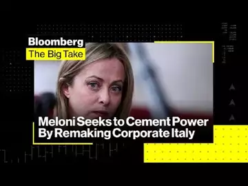 Giorgia Meloni Looks to Remake Corporate Italy