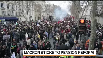 Macron Doubles Down on Plans to Reform Pensions