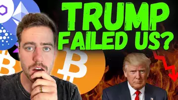 BITCOIN JUST FLIPPED! TRUMP SIGNED EO AND BITCOIN FELL HARD!