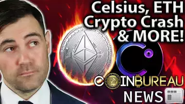 Crypto News: Market Meltdown, Celsius, ETH Delay, Inflation & MORE!!