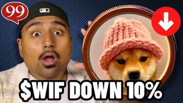 Dogwifhat down 10%!! Best time to BUY $WIF?!