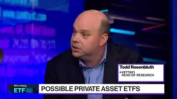 VettaFi's Rosenbluth on Possibility of Private Asset ETFs