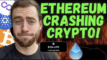 Ethereum Causing Crypto To CRASH! 🚨 Depegging... This Is Bad For EVERYONE🚨