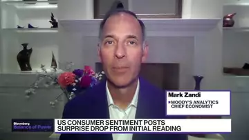 Moody's Mark Zandi on Rate Cuts, US Consumer Sentiment