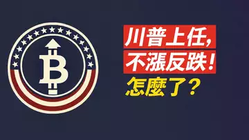 川普上任跌九千！見頂信號？做空？有不同看法！