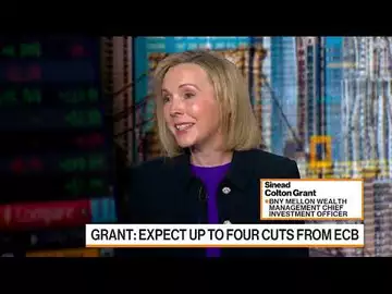 ECB May Cut Four Times in 2024, BNY's Colton Grant Says