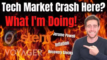 Tech Stock Market Crashing! What I'm Doing And What You DON'T Want To Do!