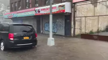 Brooklyn Streets turned to rivers in huge rain storm