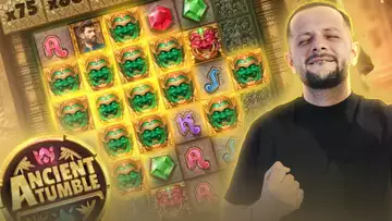 😱 OUR FIRST MAX WIN ON ANCIENT TUMBLE! 💎 EPIC TREASURES & JUNGLE ADVENTURE AWAIT!