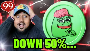 PEPE DOWN 50%... IS PEPE COIN WORTH BUYING NOW PRICE?!