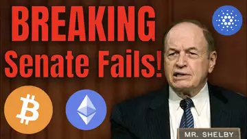 BREAKING! Senate Fails to Amend Crypto Tax Provision!