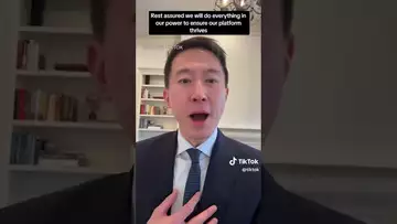 TikTok CEO thanks Trump in first comments since SCOTUS ruling #shorts #tiktok #tiktokban