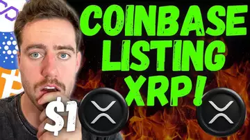 COINBASE IS RELISTING XRP! XRP to $1 TODAY?!