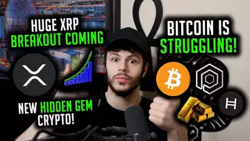 ⚠️ HUGE XRP BREAKOUT COMING, BITCOIN STRUGGLING, NEW SMALL CAP GEM & MORE - XRP NEWS TODAY