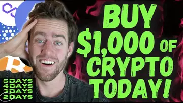 Why You Need $1,000 Of Crypto TODAY! WHAT TO BUY BEFORE IT’S TOO LATE!