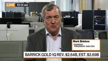 Barrick Gold CEO Sees Slightly Better 2Q Ahead