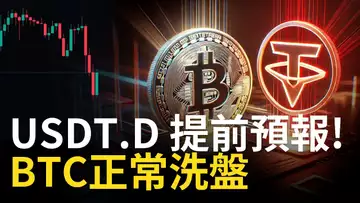 BTC牛市回頭! 比特币開啟洗盤模式︱以太币逆市上漲【建議用1,5X倍快速觀看】