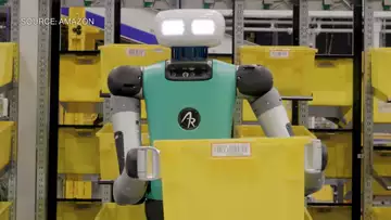 Amazon Begins Using Humanoid Robot in Warehouse