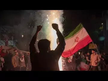 Iran Attack on Israel: Celebrations in Streets of Tehran